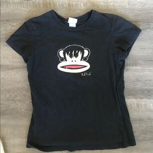 Retro Paul Frank Goth Monkey Tee